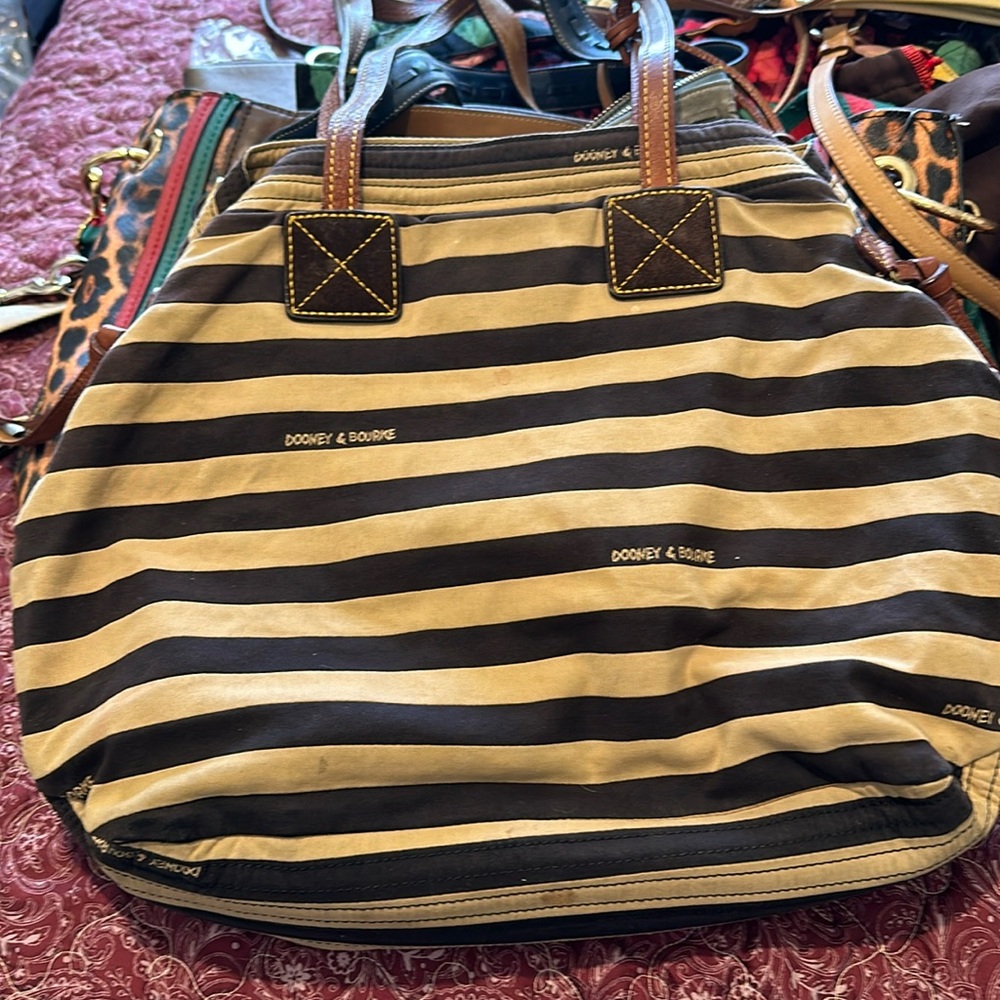 Dooney tote bag approx. 15”x 13”
